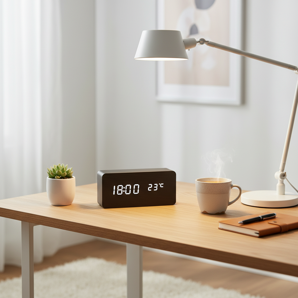LED Smart Alarm Clock lifestyle 3