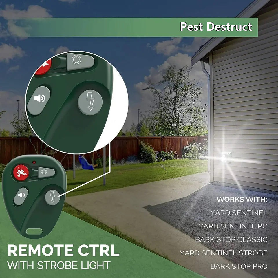 Ultrasonic Bird Repeller for Woodpeckers Outdoor Pest…