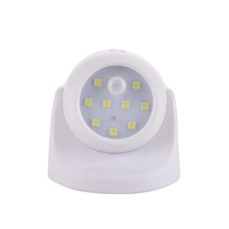 Wireless LED spotlight with motion detector – 360°…