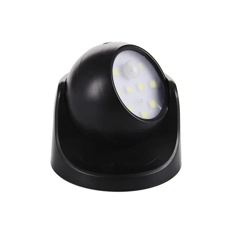 Wireless LED spotlight with motion detector – 360°…