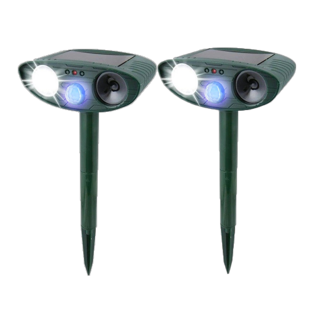 Ultrasonic Rabbit Repeller – Solar Powered and Flashing…