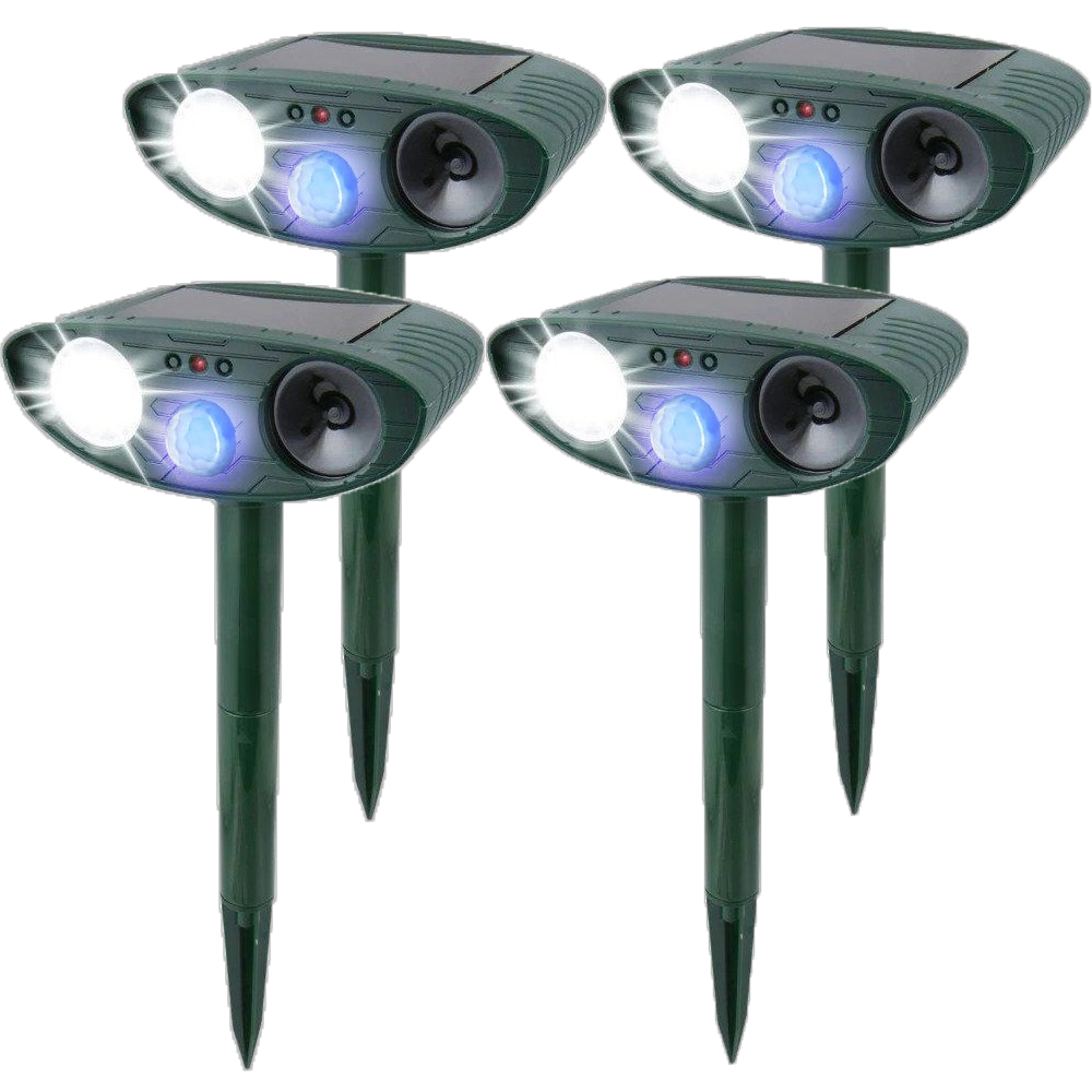 Ultrasonic Rabbit Repeller – Solar Powered and Flashing…