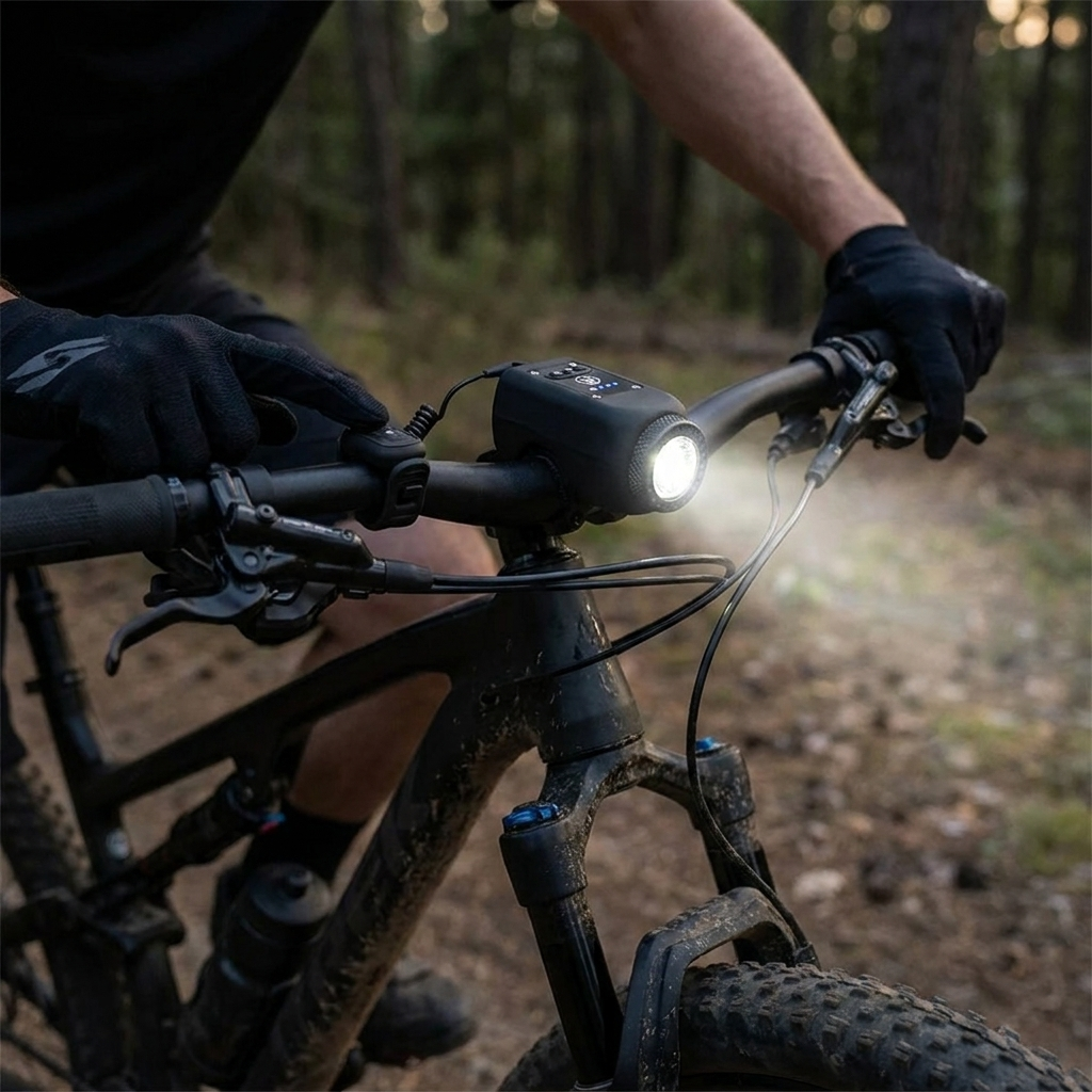 Electric Bike Horn lifestyle
