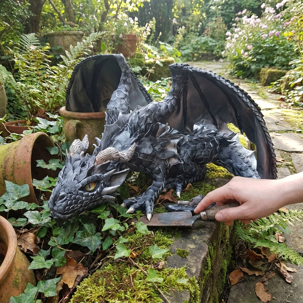 Dragon Guardian Statue lifestyle