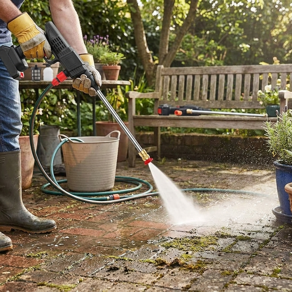 High Pressure Spray Water Gun lifestyle