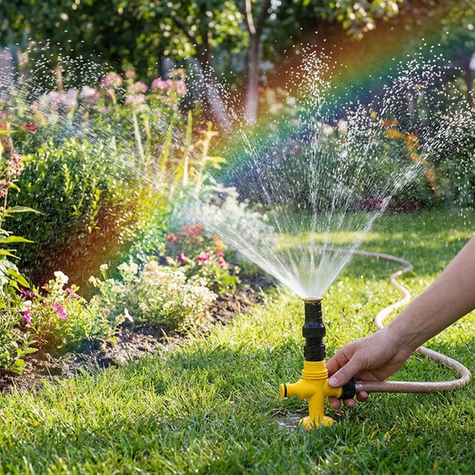 360 Degree Garden Sprinklers lifestyle