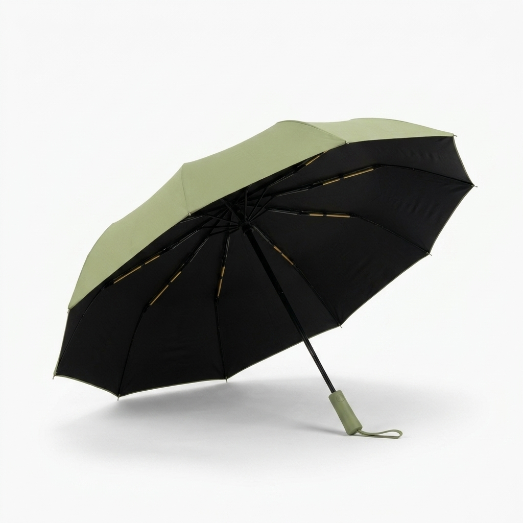 Windproof Travel Umbrella white background