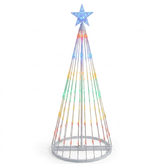 Animated LED Christmas tree light show projector unit