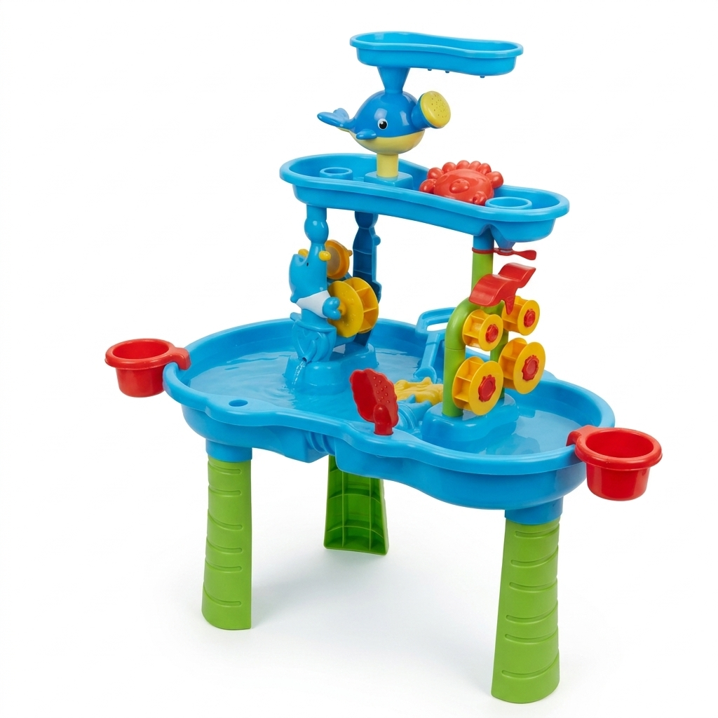 Sand and Water Table white background