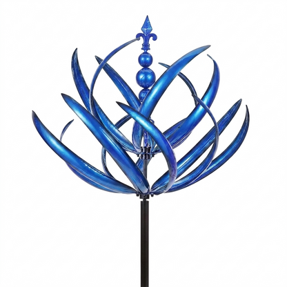 Metal Wind Spinner white background