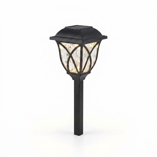 Solar Pathway Lights white background