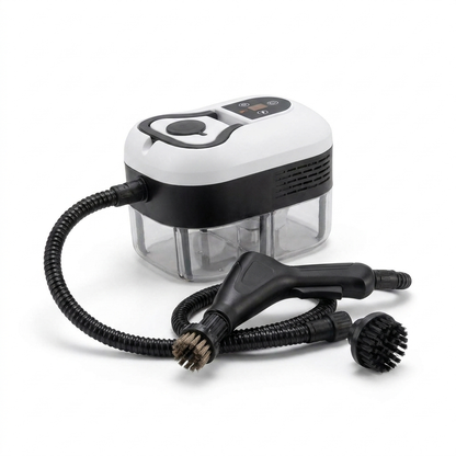 Handheld Steam Cleaner white background