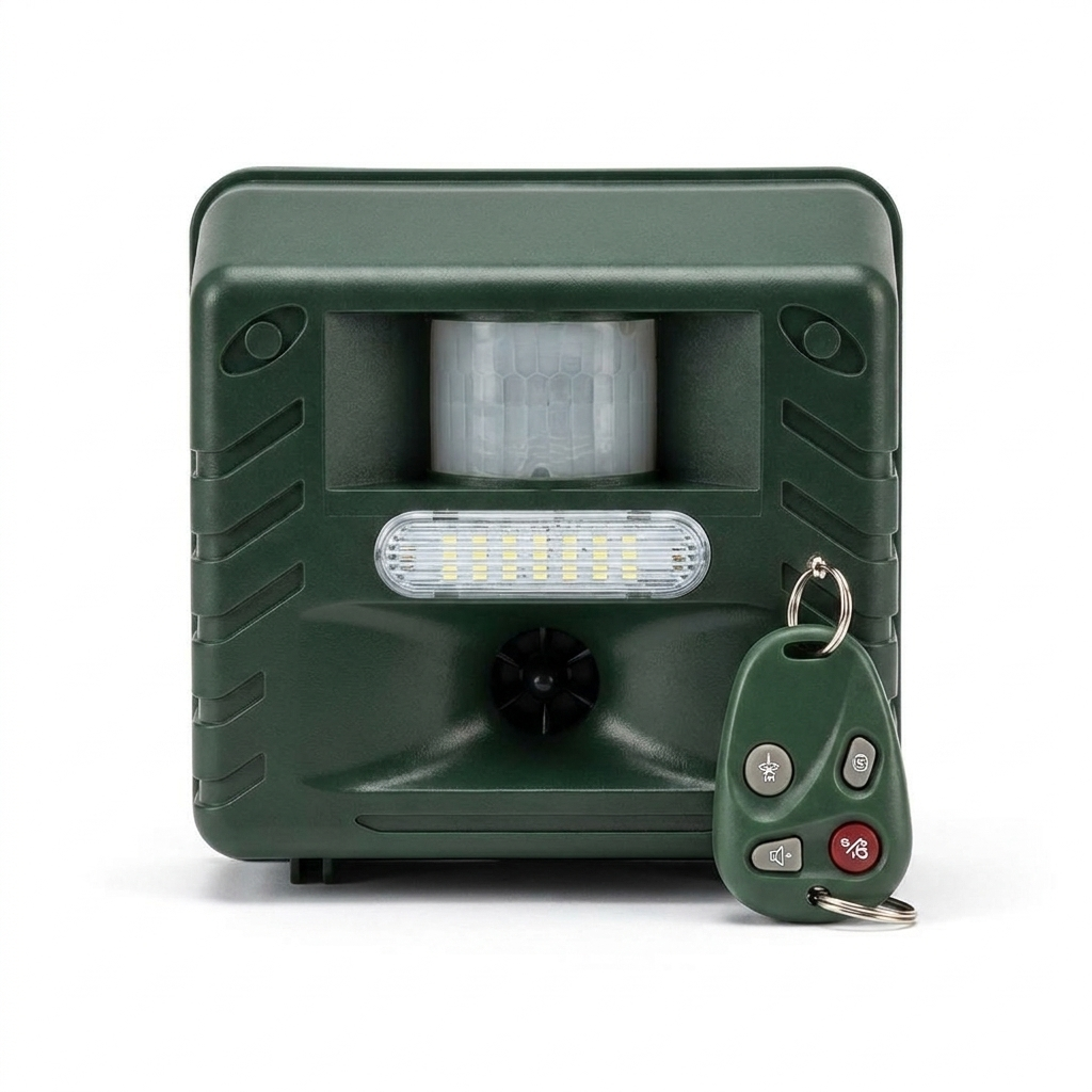 Ultrasonic Bird Repeller white background