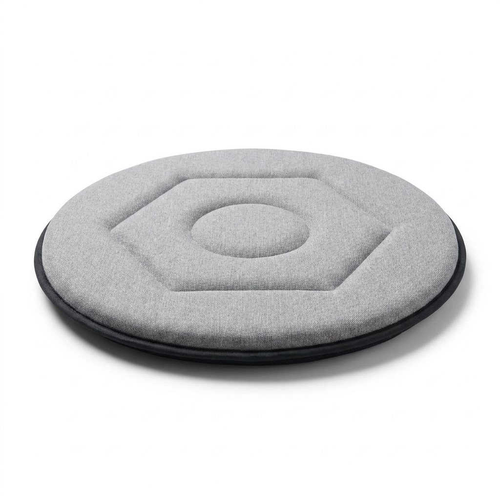 Rotating Seat Cushion white background