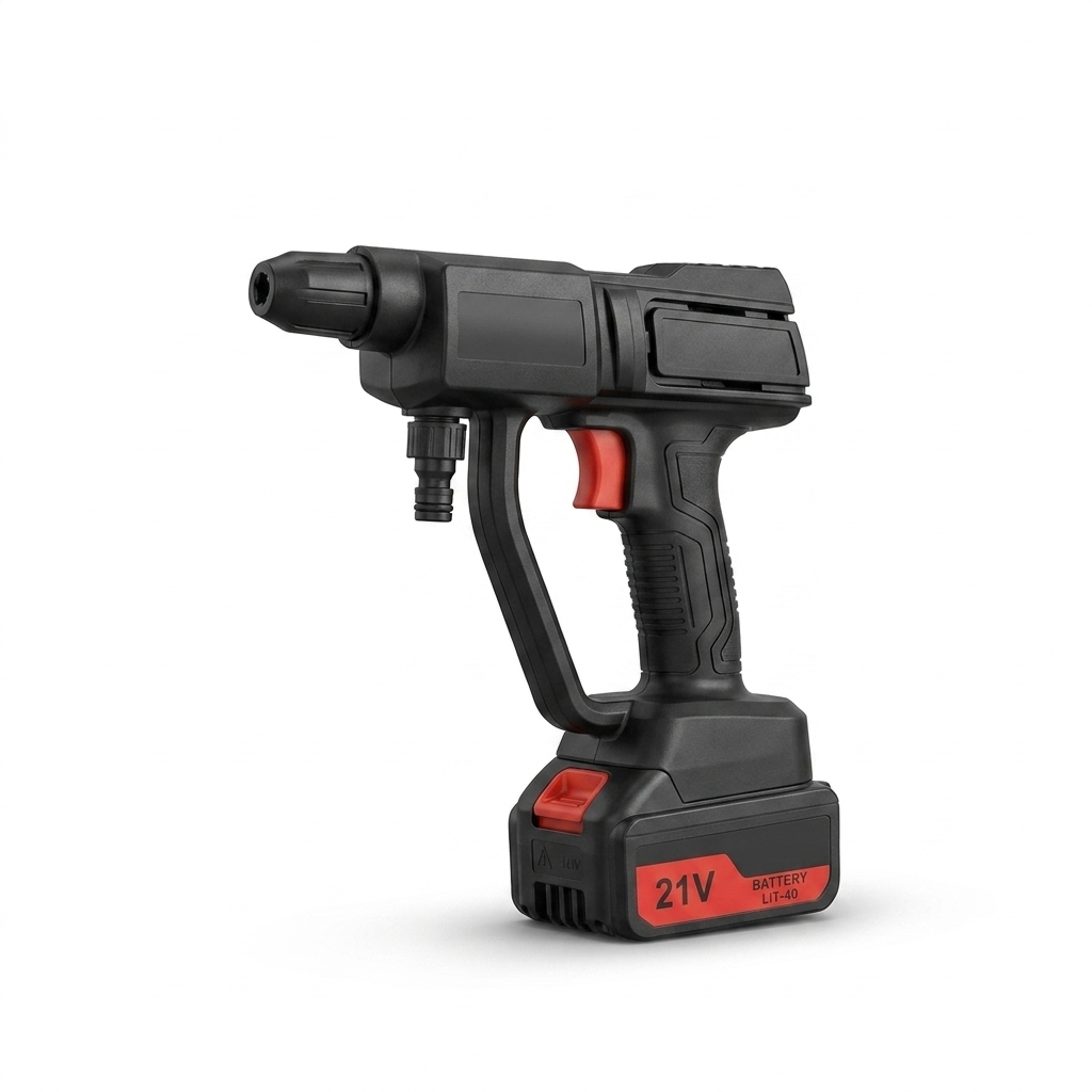 Cordless Pressure Washer white background