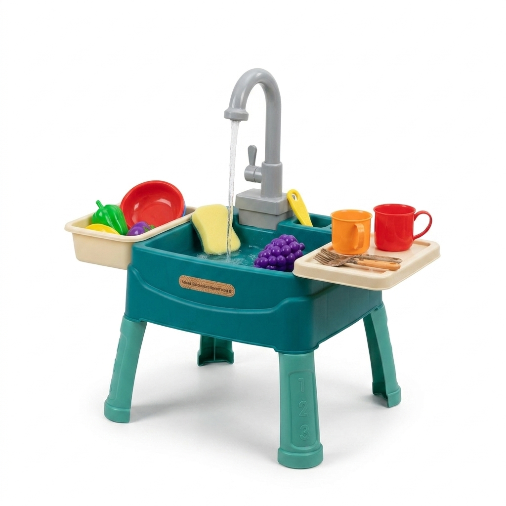 Childrens Standing Sink white background