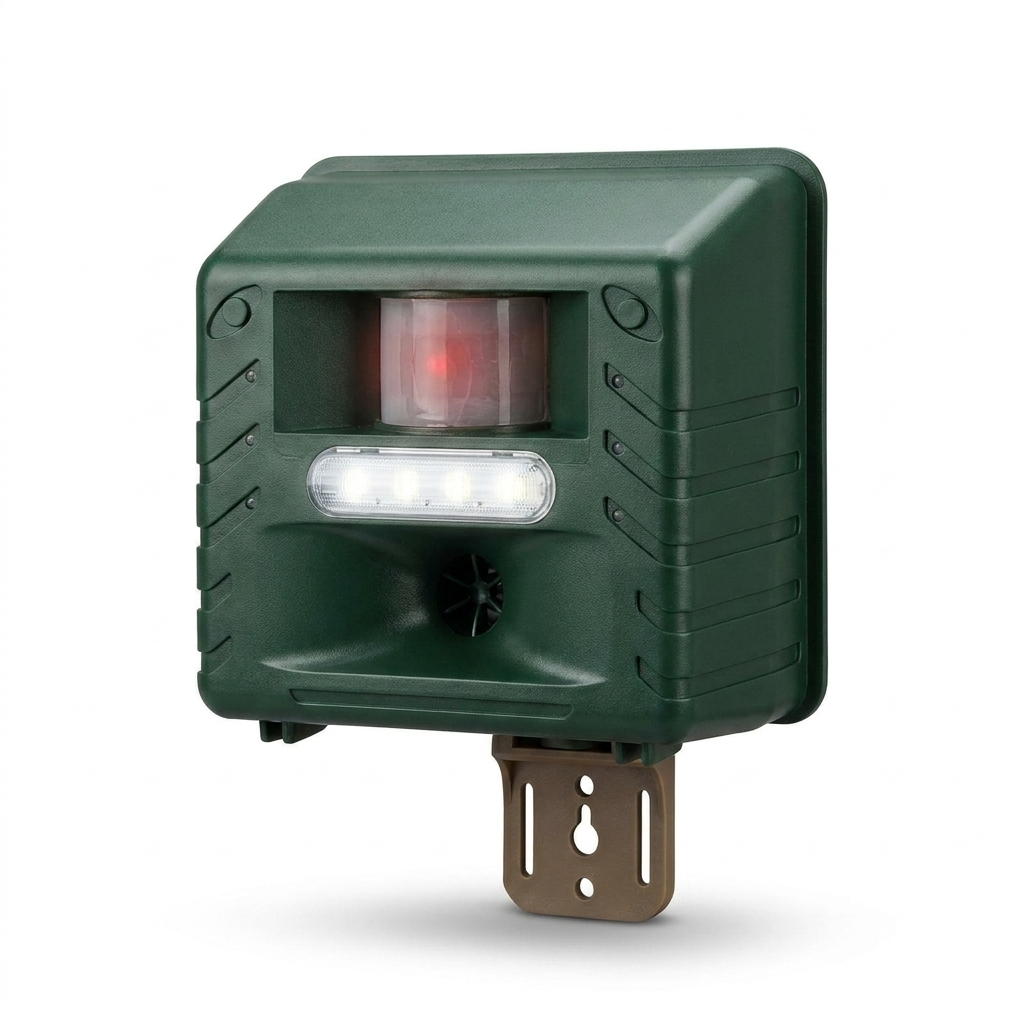 Woodpecker Ultrasonic Repeller white background