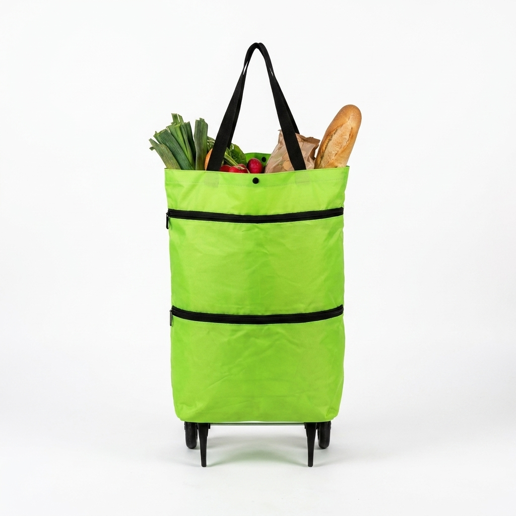 Foldable Shopping Bag white background