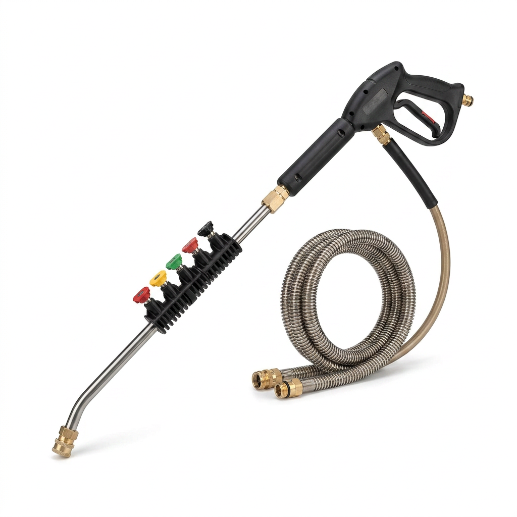 Pressure Washer Extension Wand white background