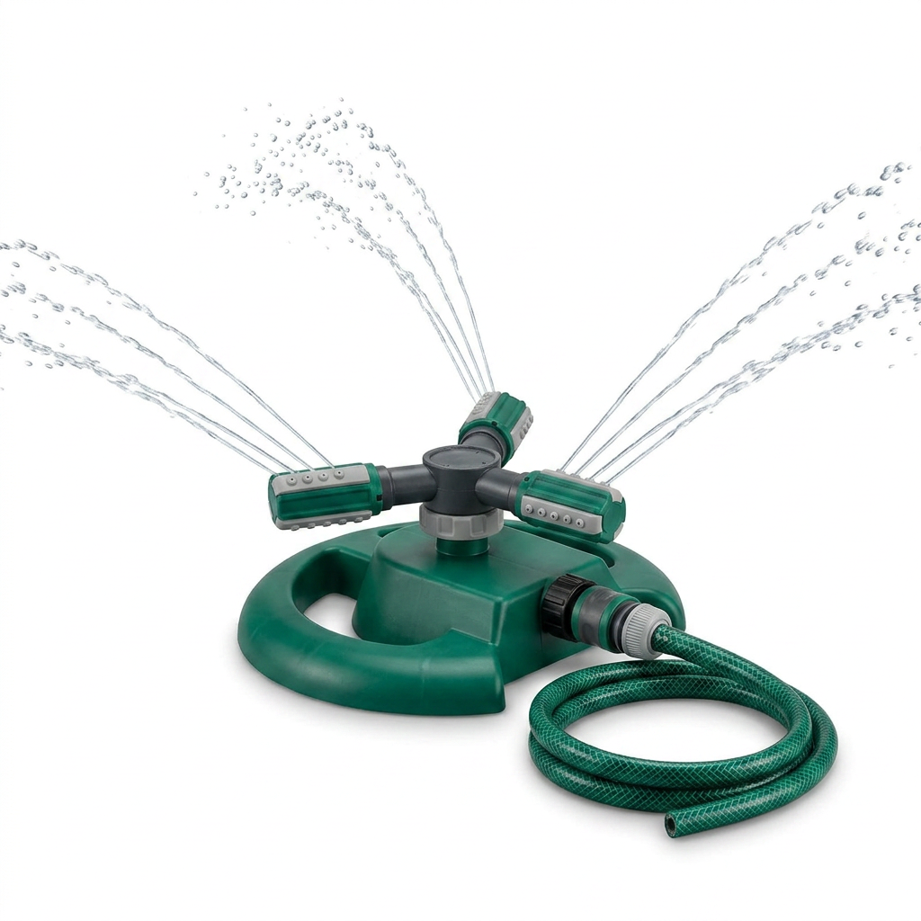 Garden Lawn Water Sprinkler white background