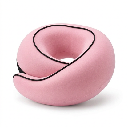 Travel Neck Pillow white background
