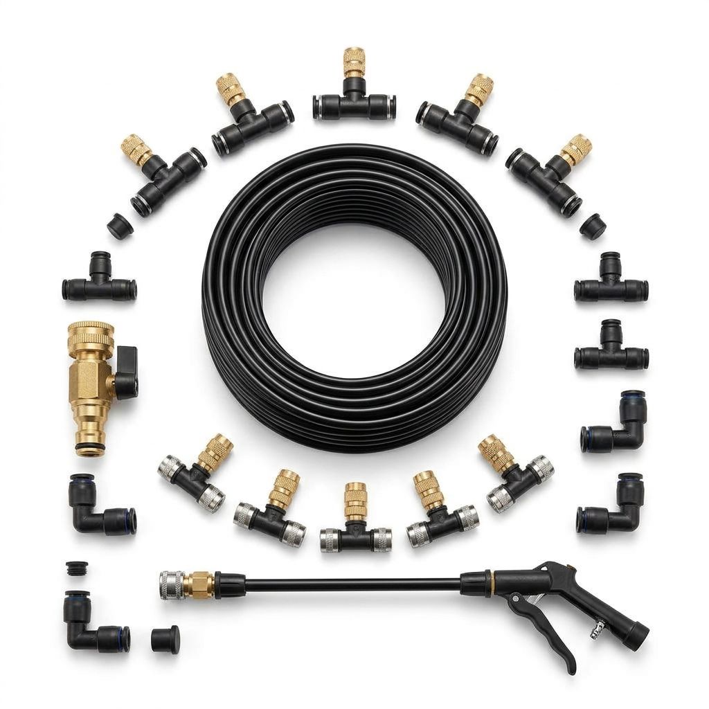 Drip Irrigation Kit white background