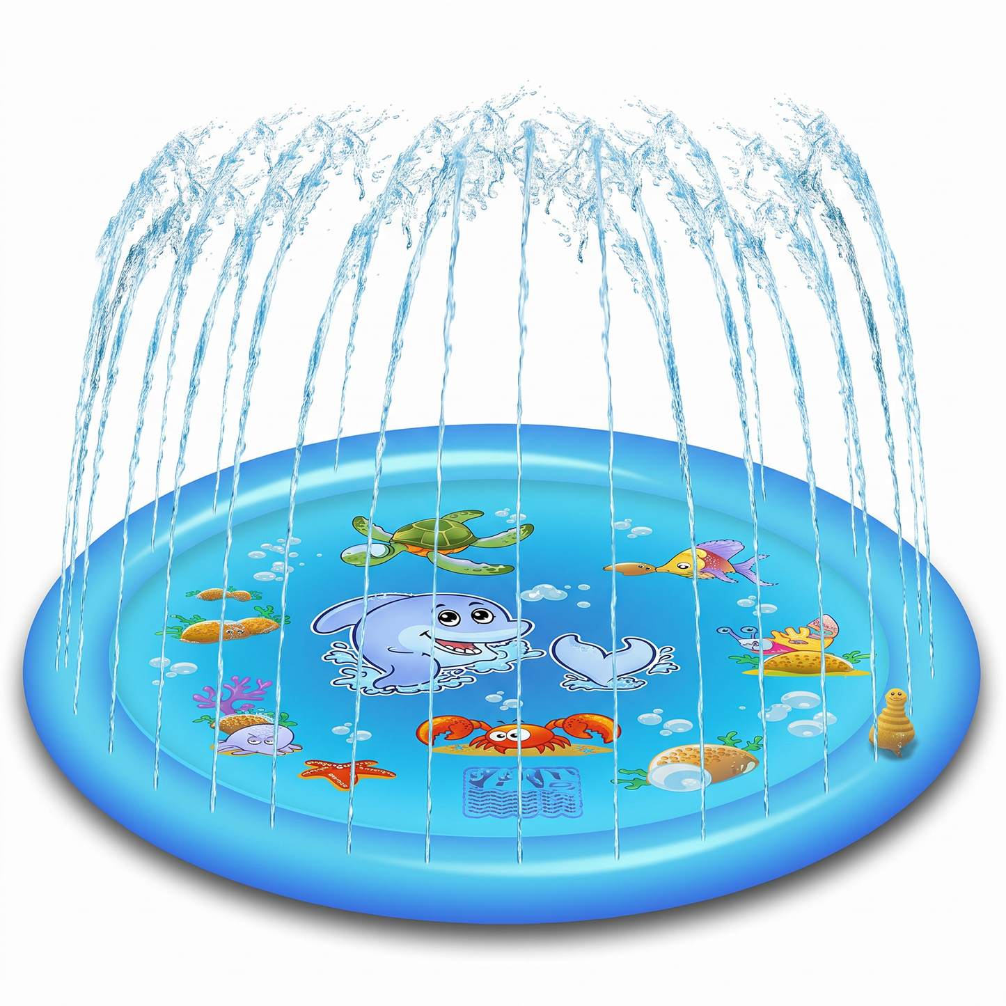 Splash Pad white background