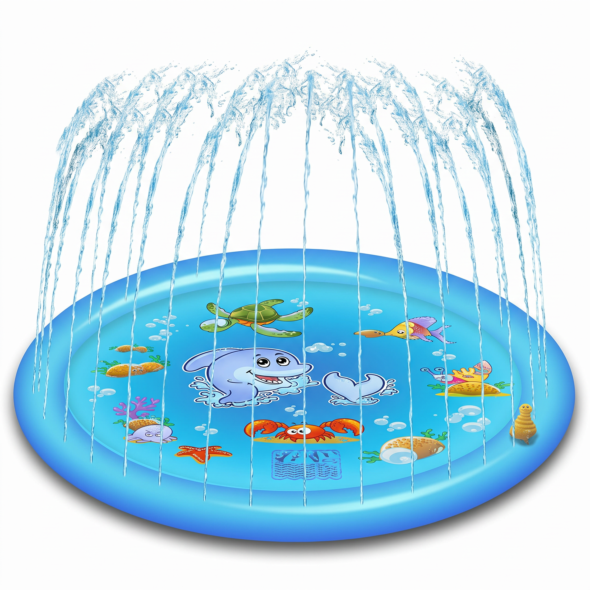 Splash Pad white background