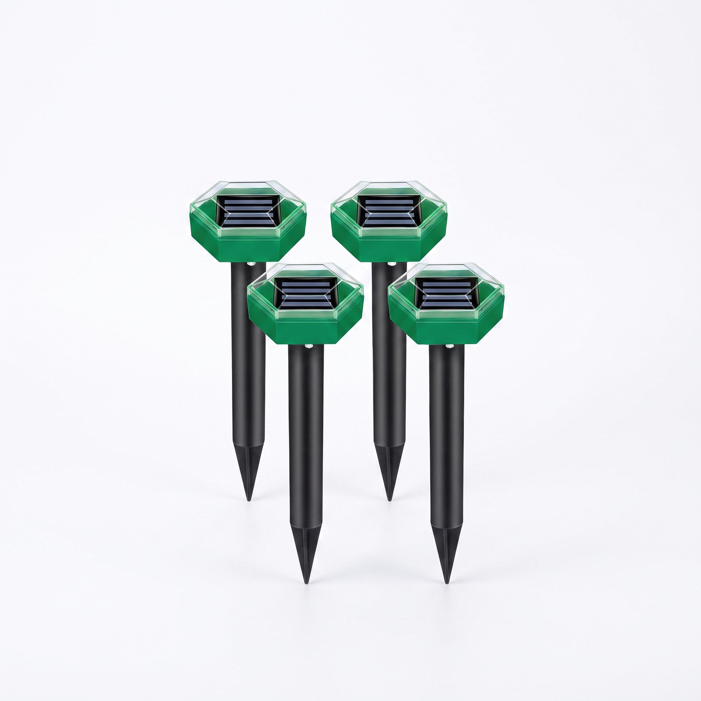 Ultrasonic Mole Repellent white background