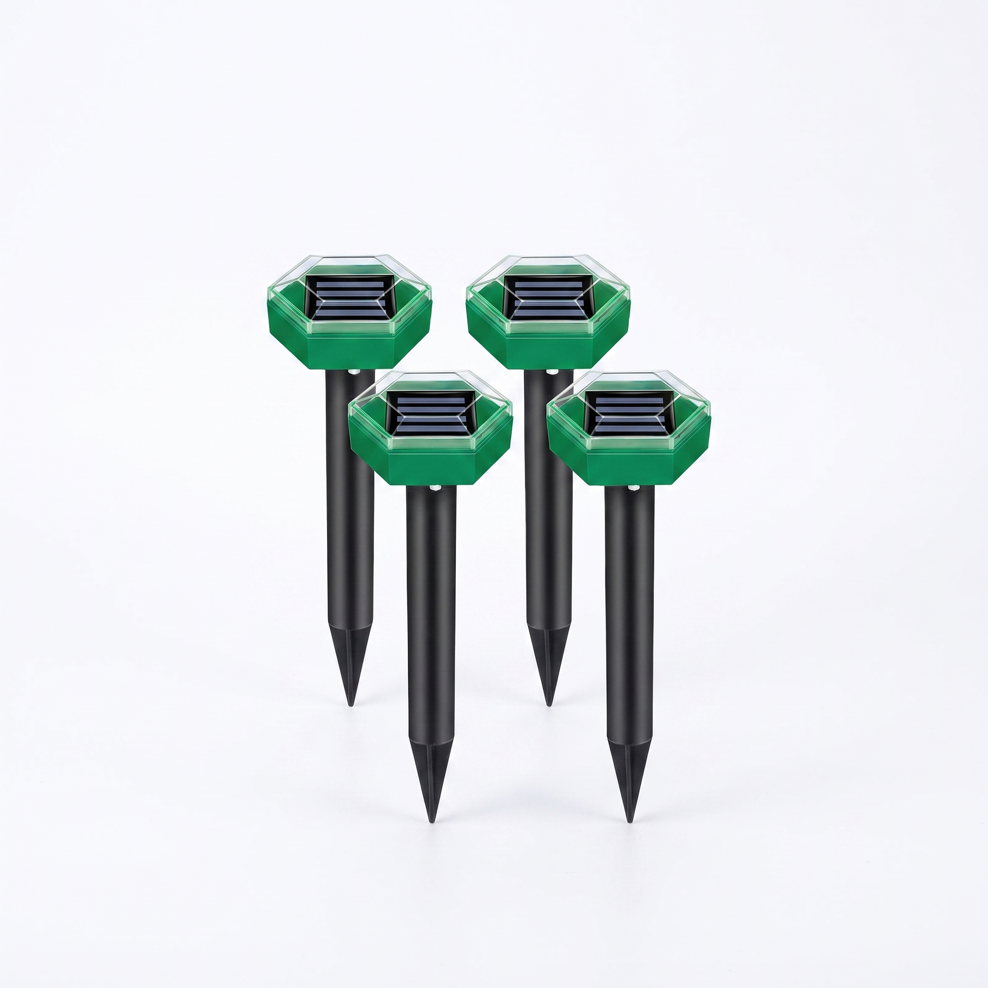 Ultrasonic Mole Repellent white background
