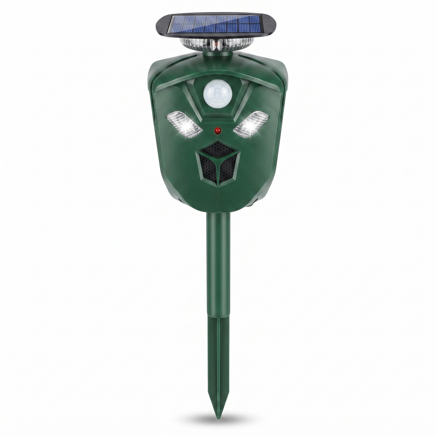 Solar Ultrasonic Animal Repeller white background