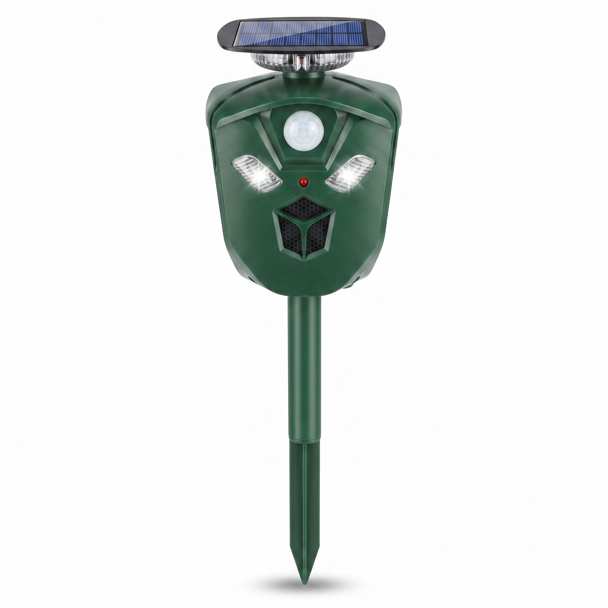 Solar Ultrasonic Animal Repeller white background