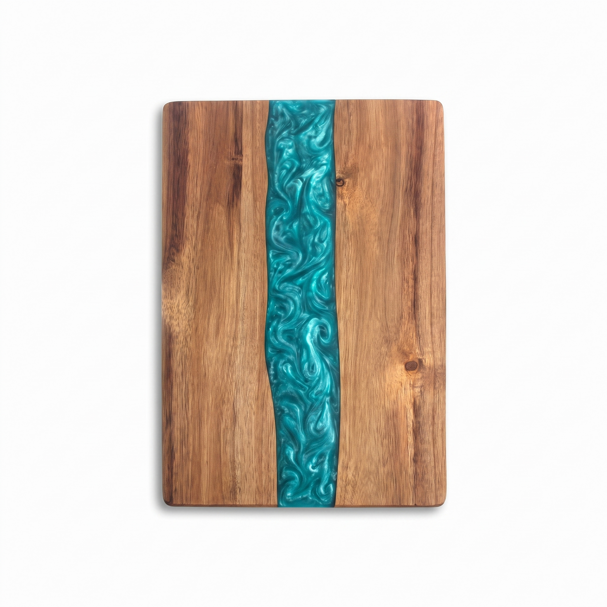 Resin River Cutting Board white background