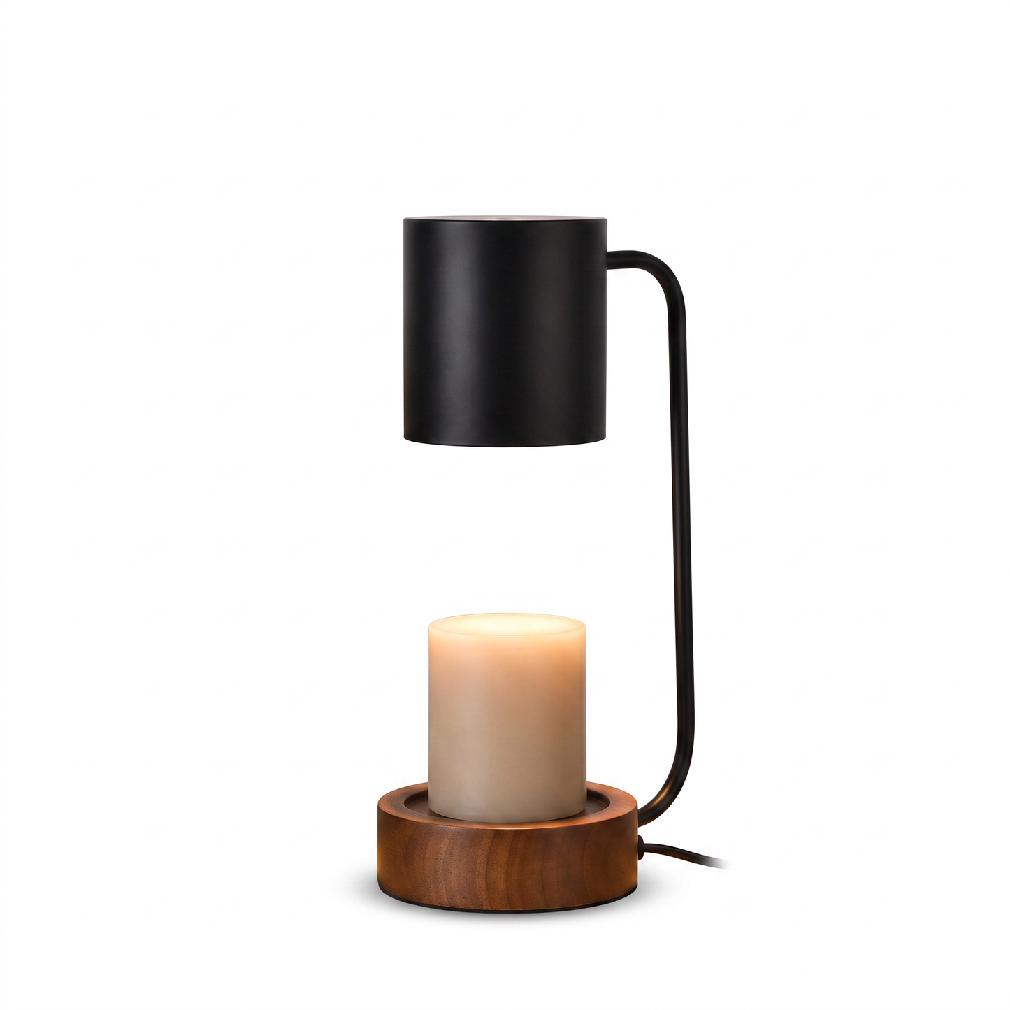 Japanese Minimalist Candle Warmer Lamp white background