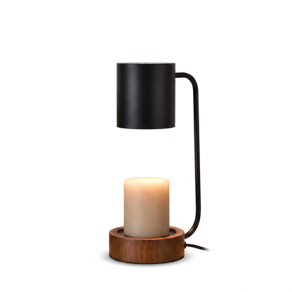 Japanese Minimalist Candle Warmer Lamp white background
