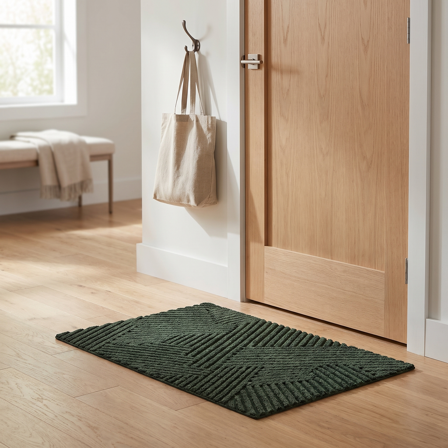 Durable Non-Slip Door Mat lifestyle