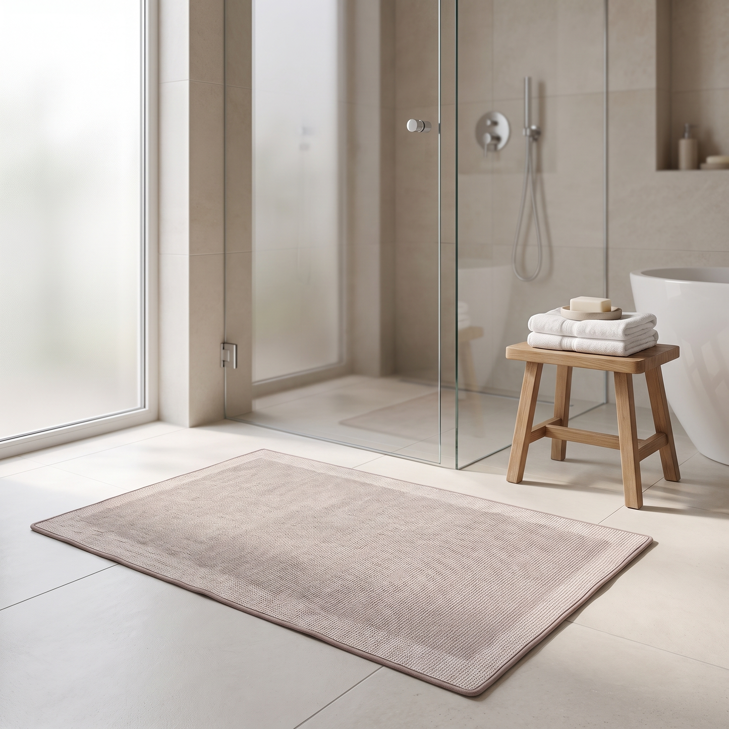 Super Absorbent Bath Mat lifestyle