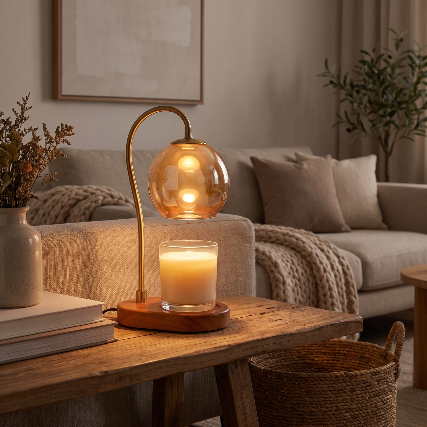 Table Lamp Candle Warmer lifestyle