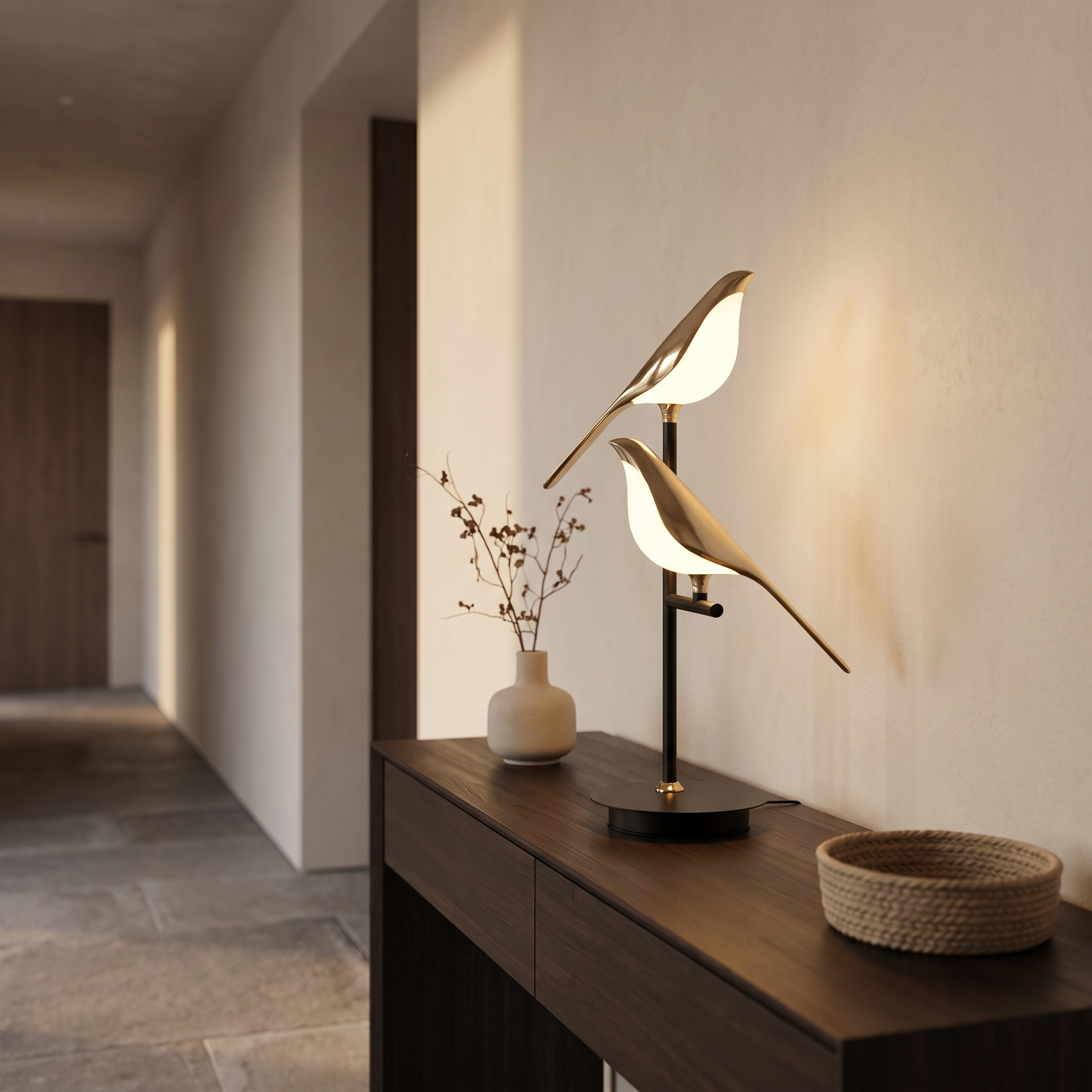 Golden Birdlight Wall Lamp lifestyle
