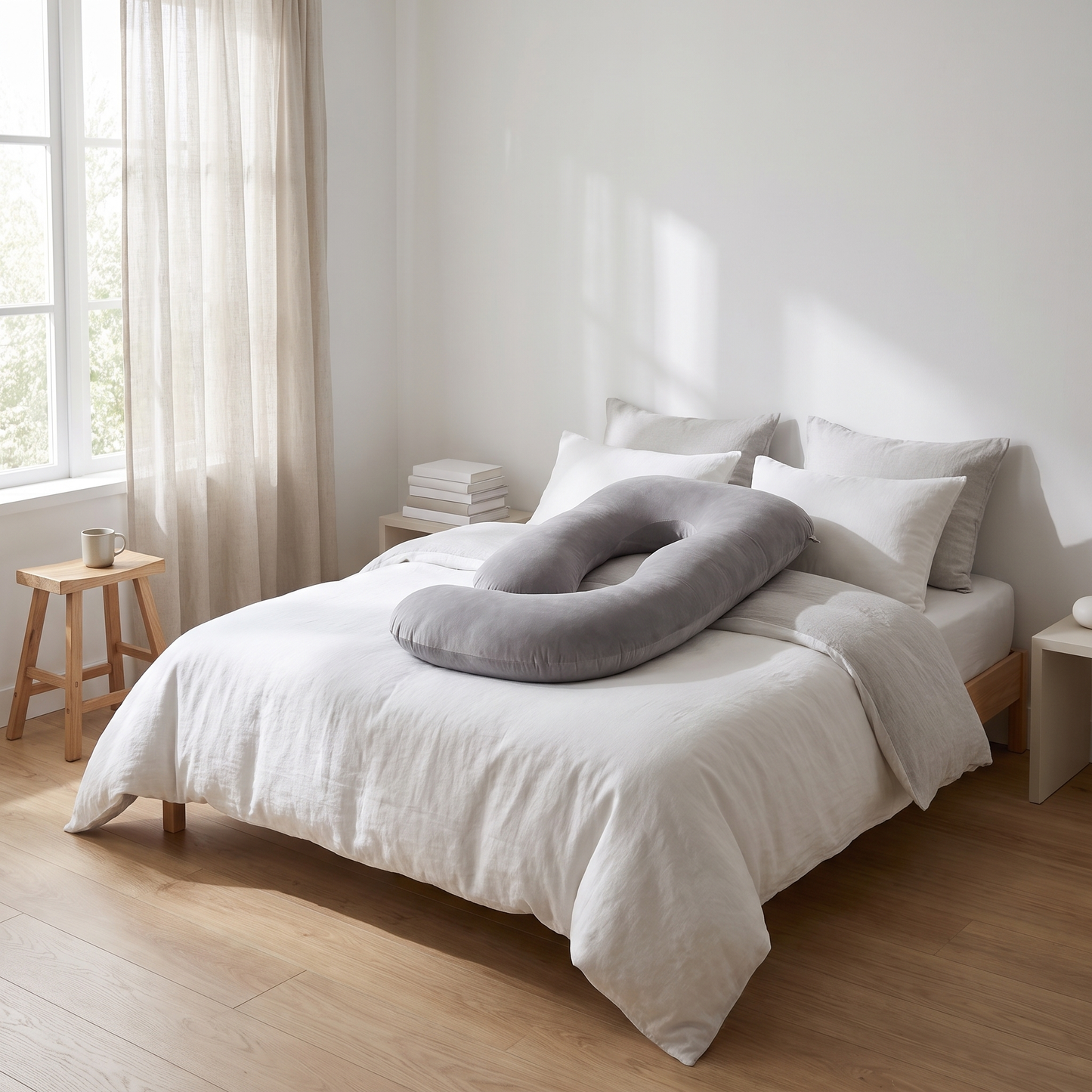 Pregnancy Pillow Body Pillow U Shape Sleeping Cushion lifestyle 3