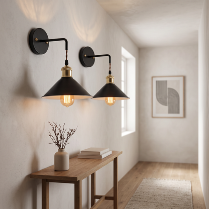 Modern Metal Wall Sconce lifestyle 1