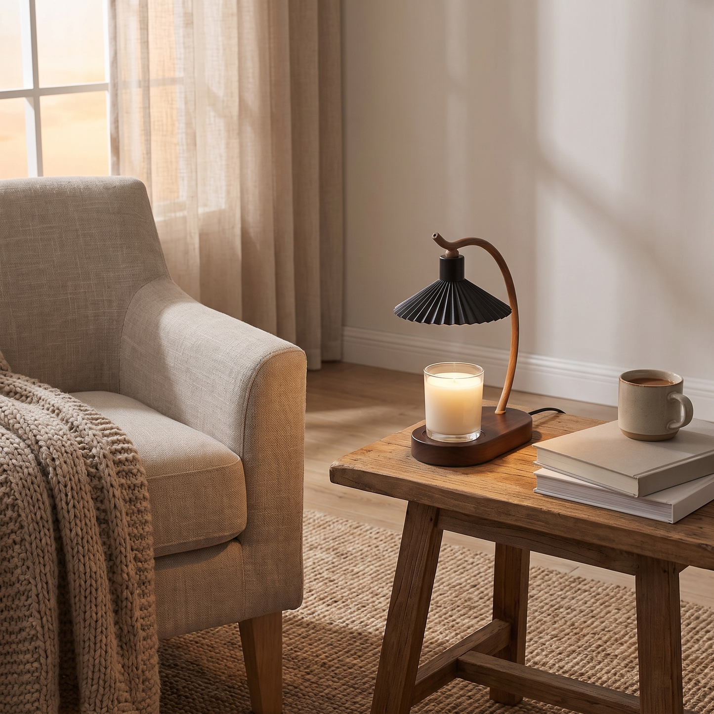 Vanessa Candle Warmer Lamp lifestyle 1