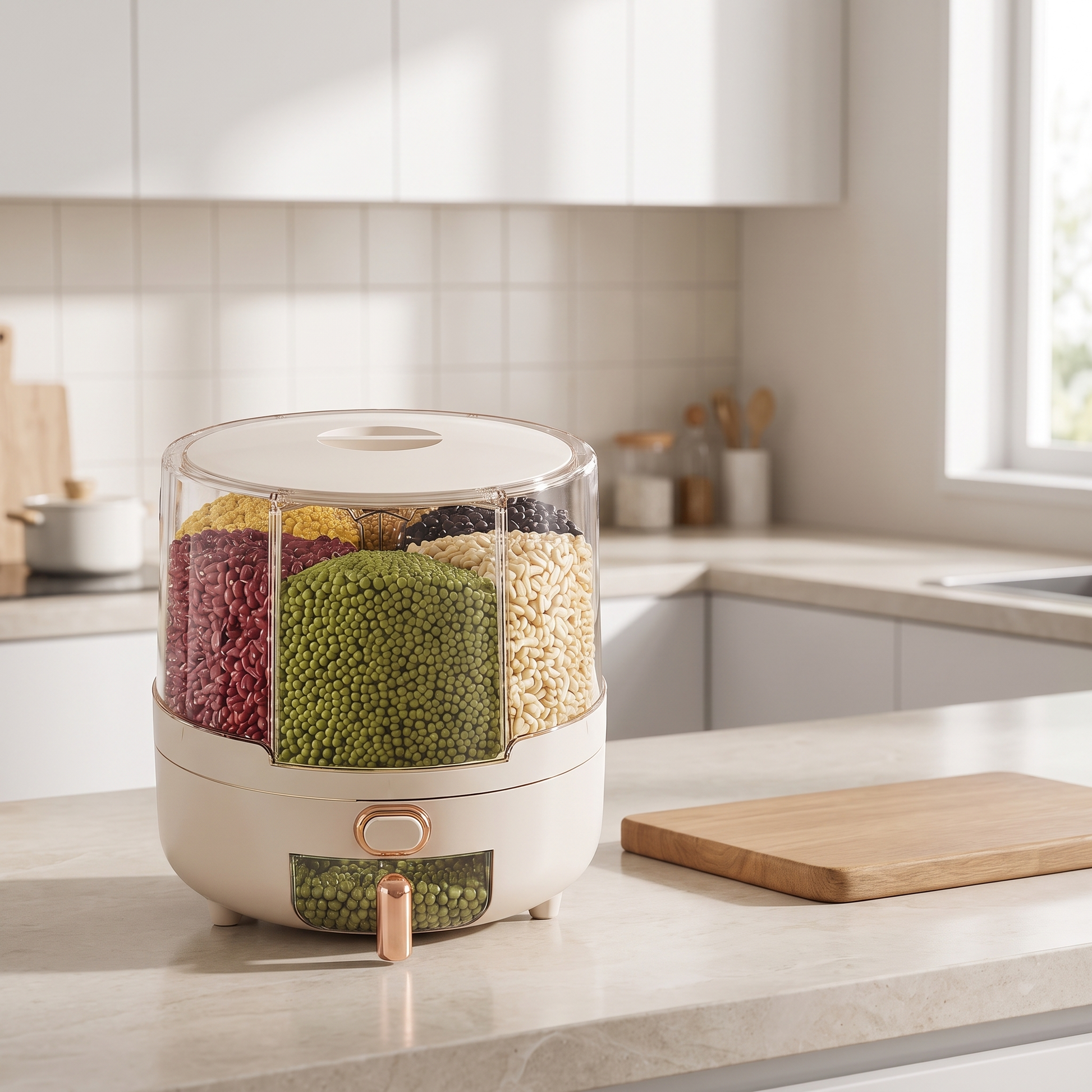 Rotating Airtight Food Storage Container lifestyle 1