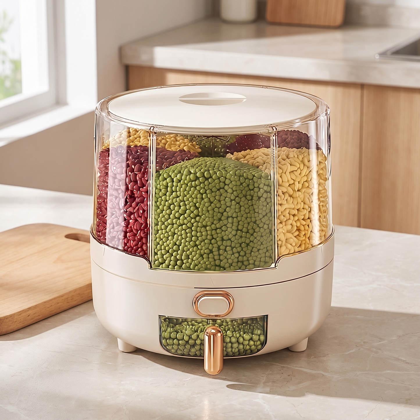 Rotating Airtight Food Storage Container lifestyle 2