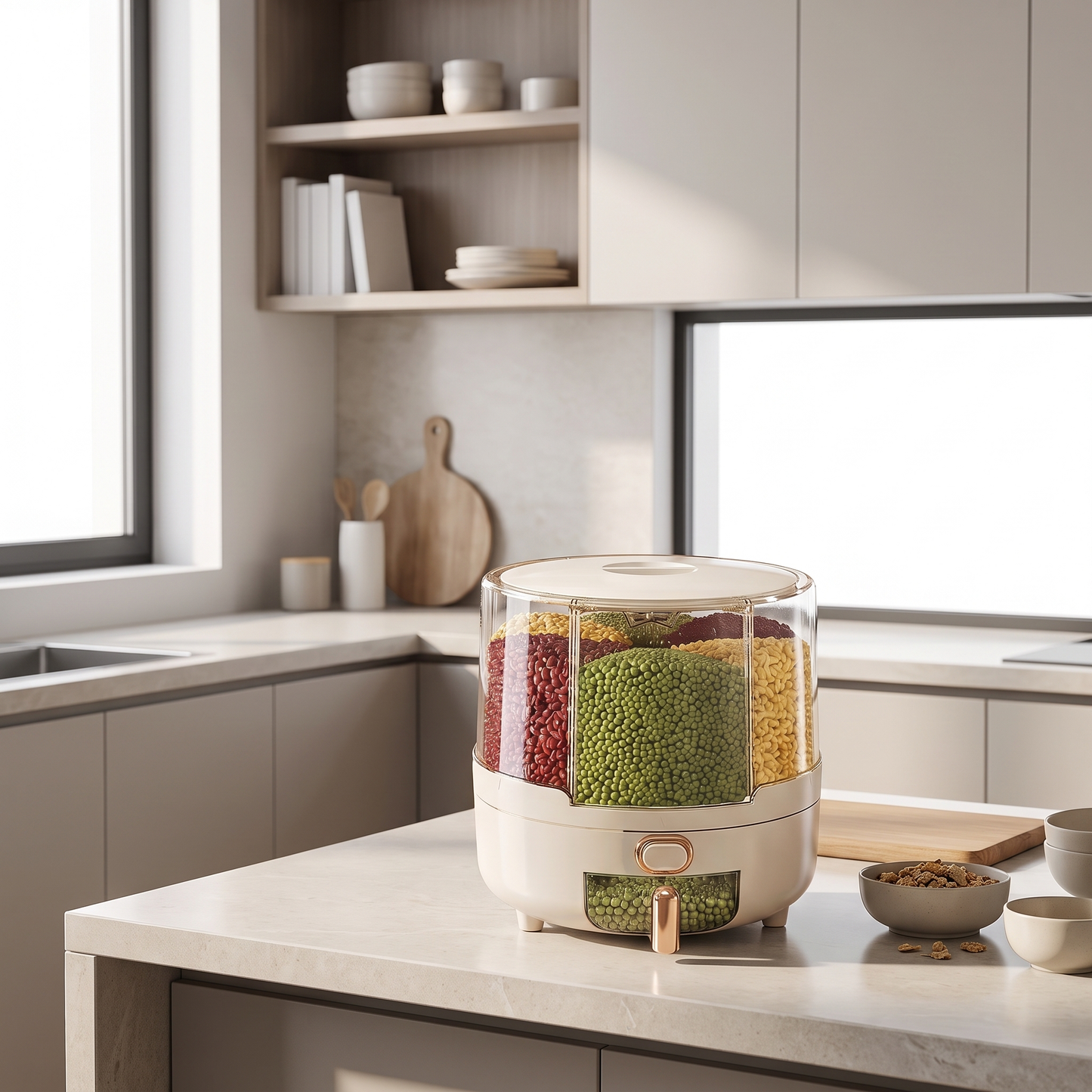 Rotating Airtight Food Storage Container lifestyle 3