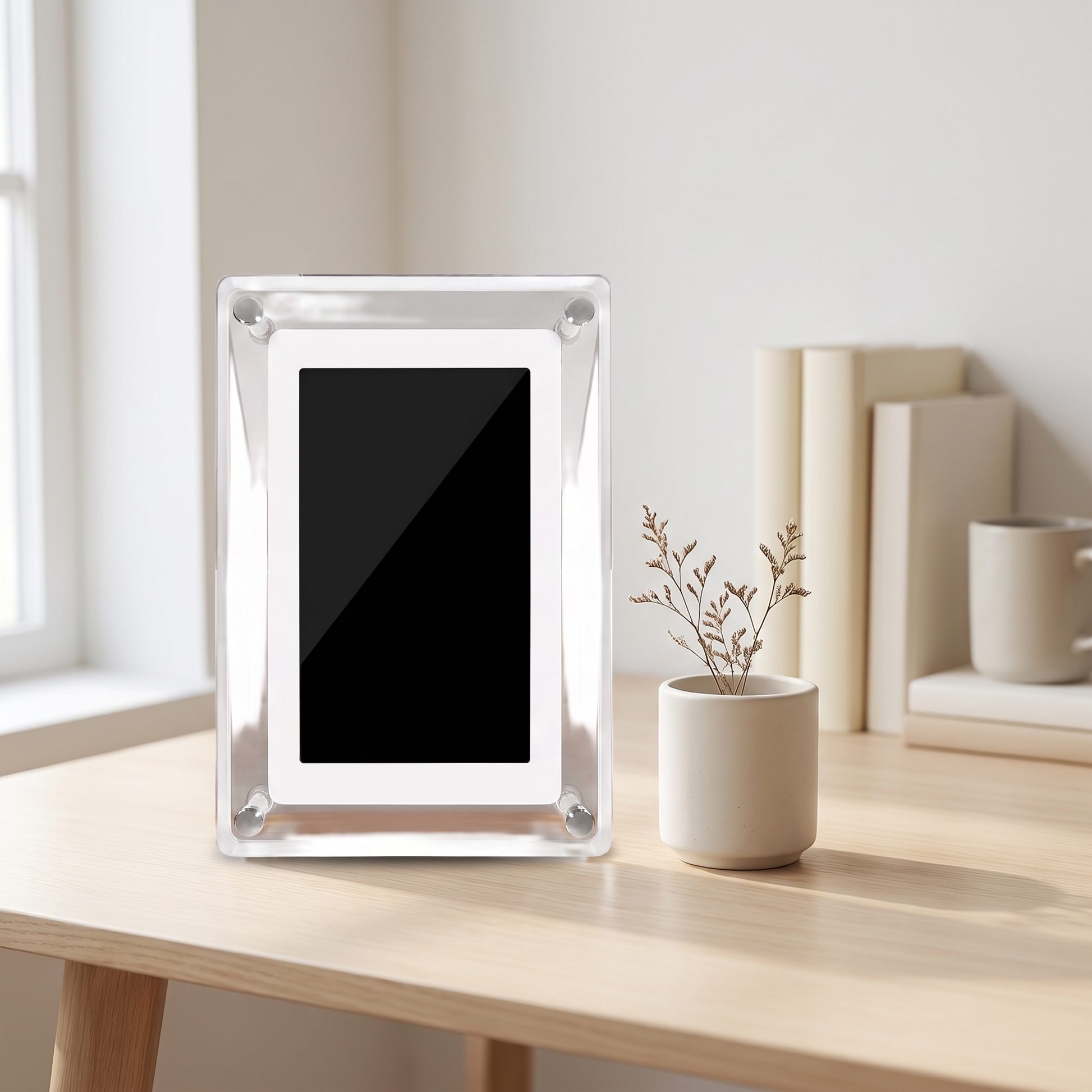 ClearFrame Acrylic Digital Photo Frame lifestyle 1