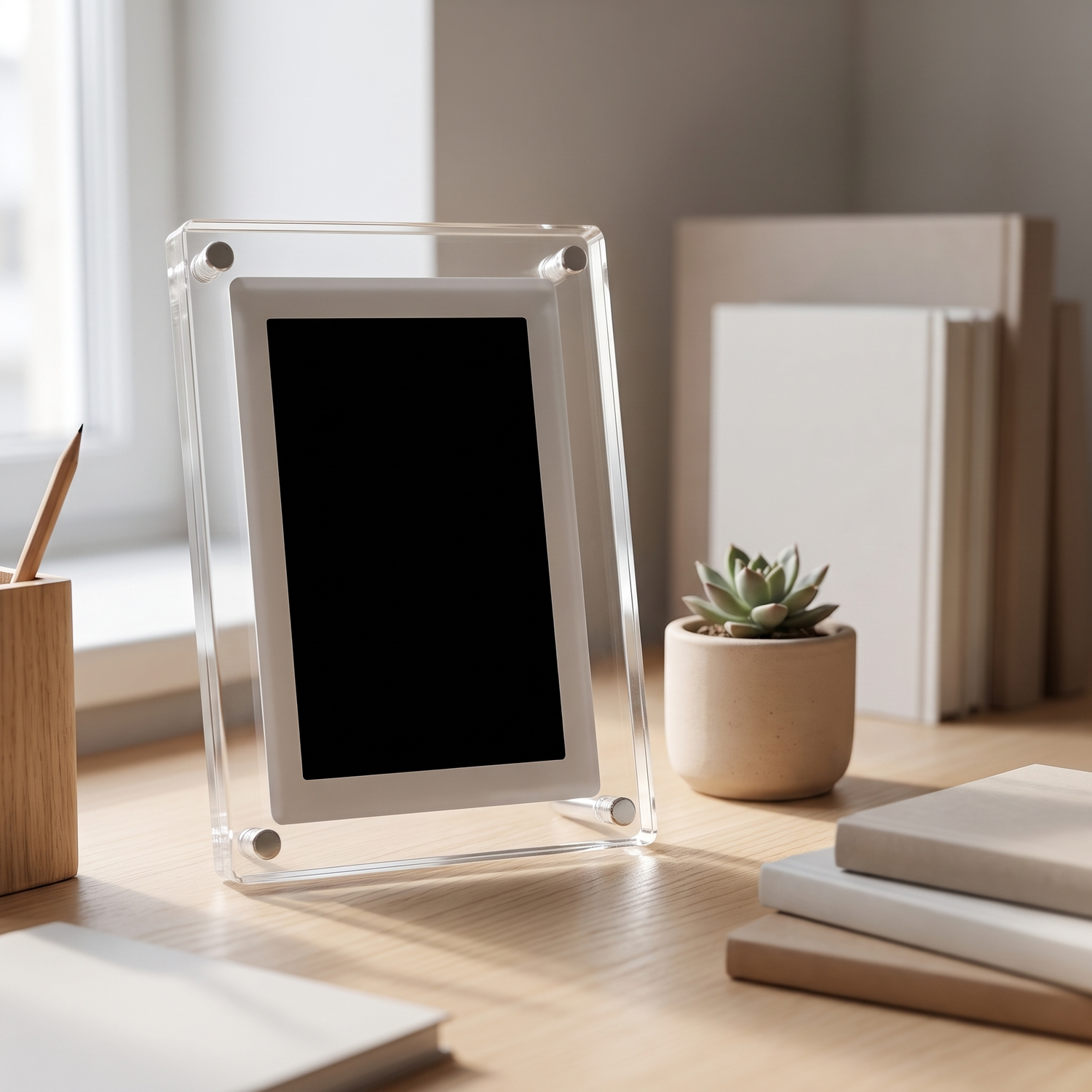 ClearFrame Acrylic Digital Photo Frame lifestyle 2