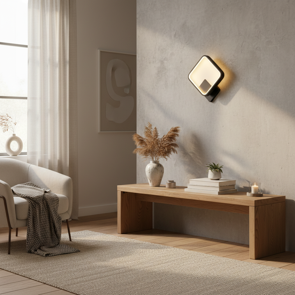 Modern Square LED Wall Lamp lifestyle 3