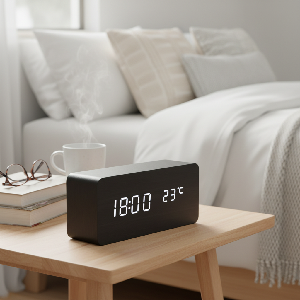 LED Smart Alarm Clock lifestyle 2