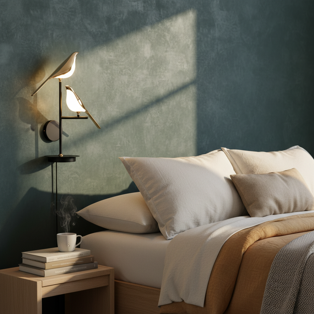 Golden Birdlight Wall Lamp lifestyle 3